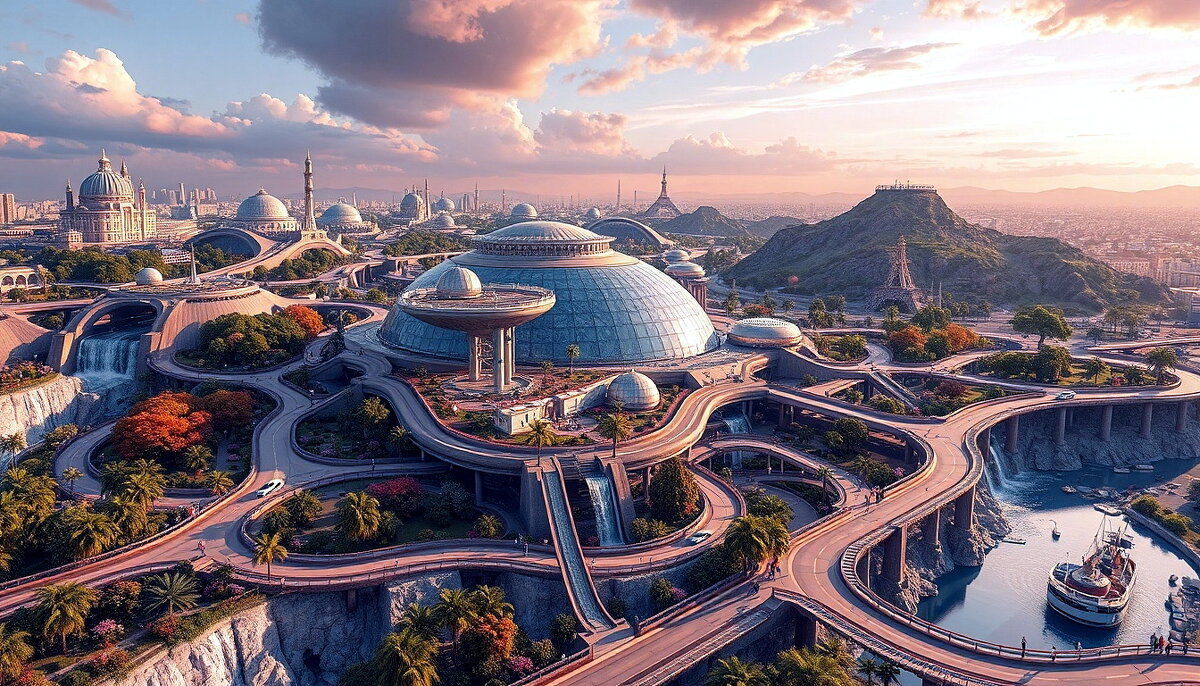 Проект. «Конец 21 века. Новые города ближайшего будущего» (6) - Игорь Питерский