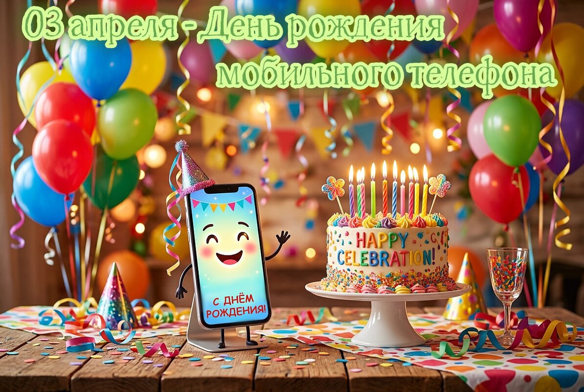 Не забудьте поздравить свой мобильник с днём рождения - Валерий Иванович