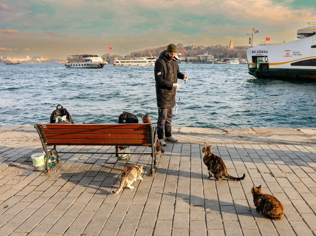 На набережной Босфора - skijumper Иванов