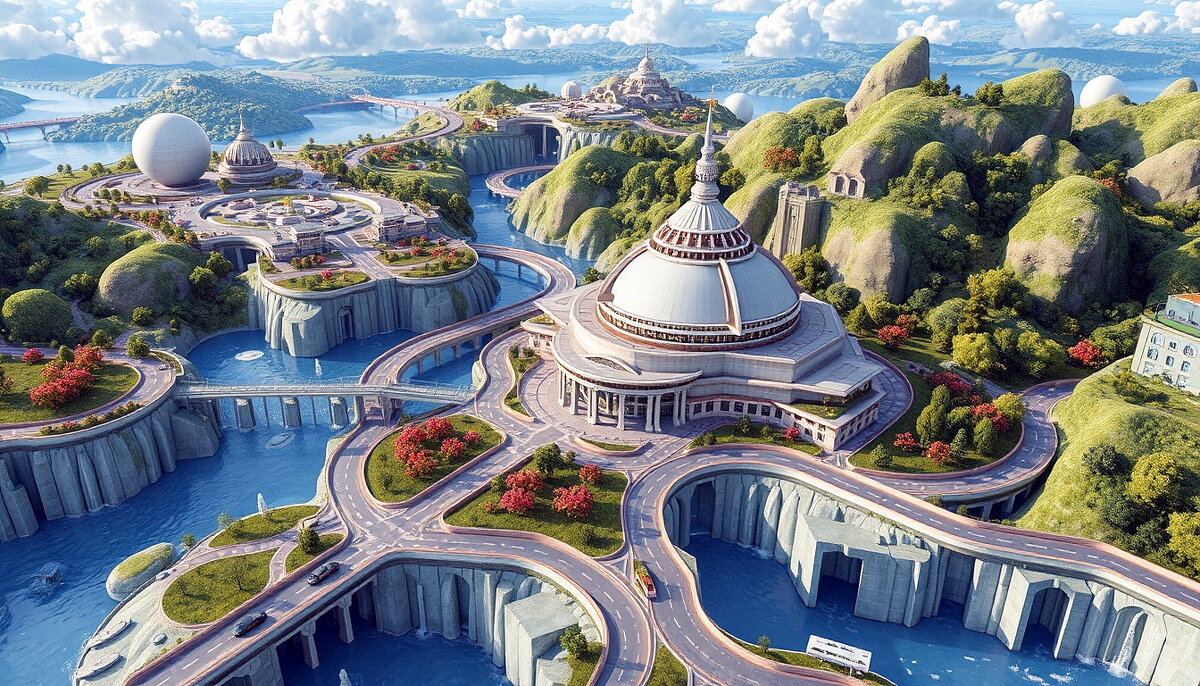 Проект. «Конец 21 века. Новые города ближайшего будущего» (21) - Игорь Питерский