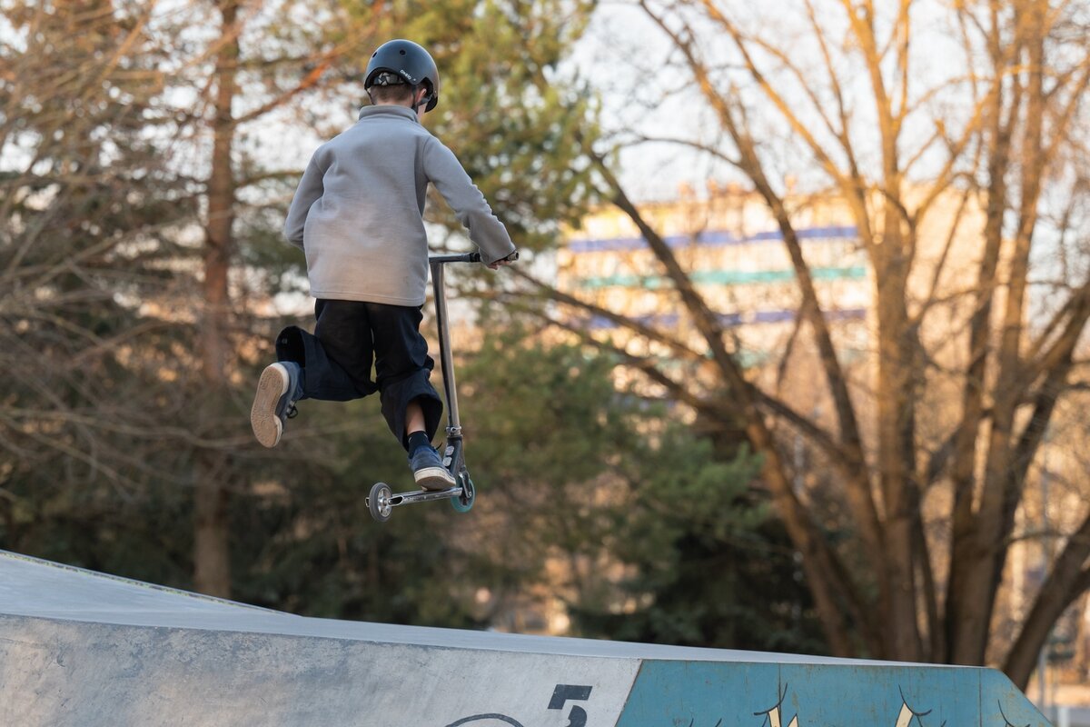 В скейт-парке. - Виктор Евстратов