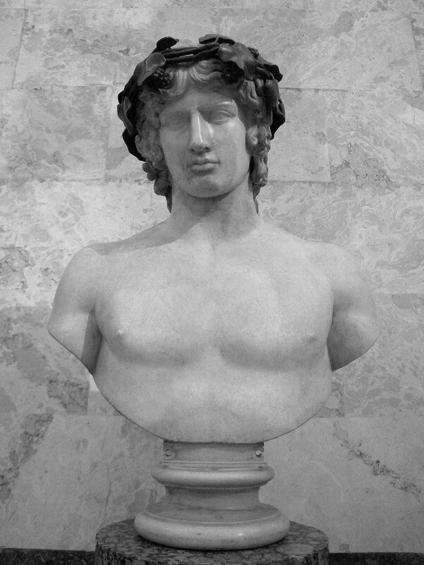 Портрет Антиноя-Диониса с бронзовым венком / середина II века - zavitok * Портрет Антиноя-Диониса с бронзовым венком / середина II века - zavitok *