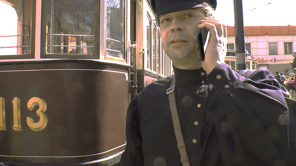 Москва. Парад трамваев 4 апреля 2026 года. - Игорь Олегович Кравченко