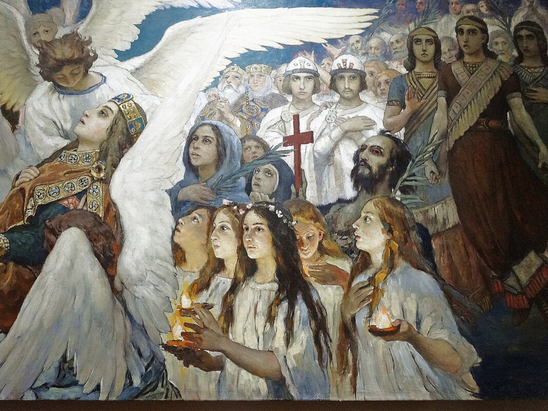 Композиция "Радость праведных о Господе" Преддверие рая - Лидия Бусурина