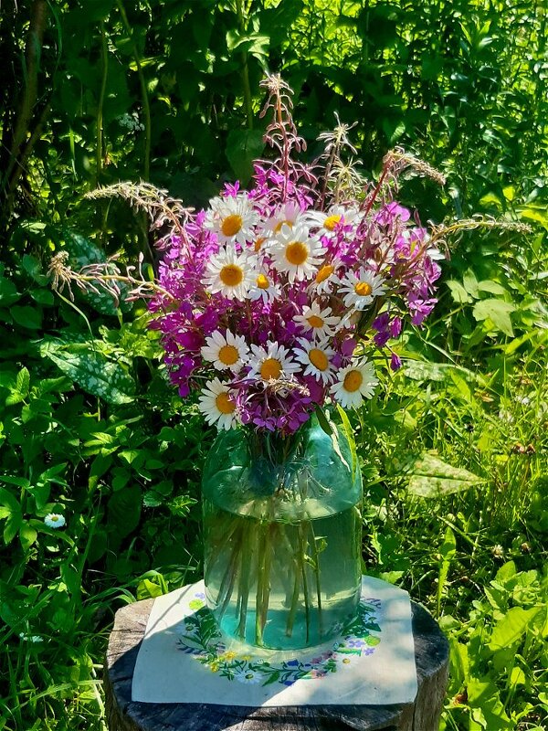 Букет летних полевых цветов! - Нина Андронова