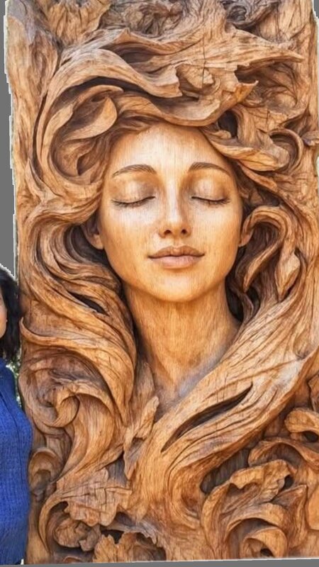 Мечты - мечты...(Деревянная пластика) - Валерий Кокорев