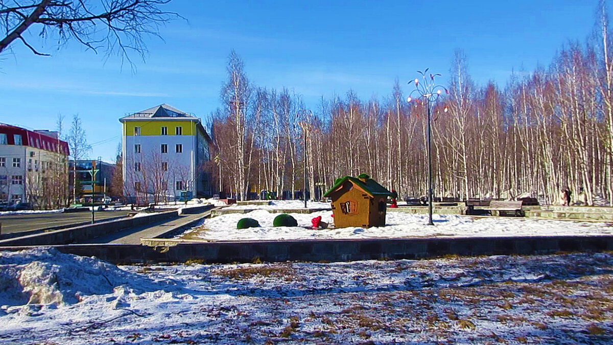 Апрель...Вид на сквер Победы! - Владимир 