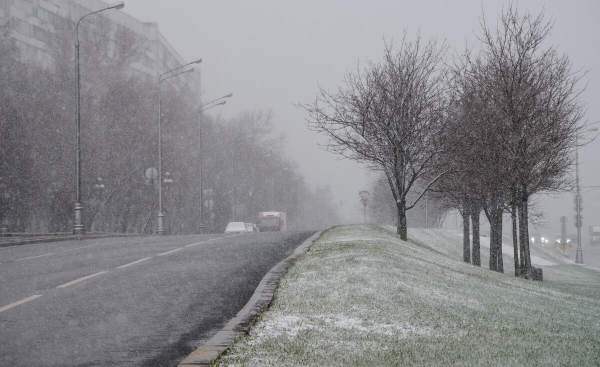 Апрельский снегопад. - Николай 