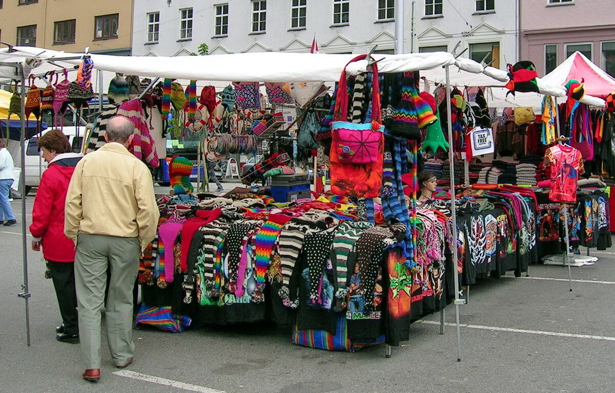 Рынок в Бергене. Норвегия. - Анастасия Смирнова