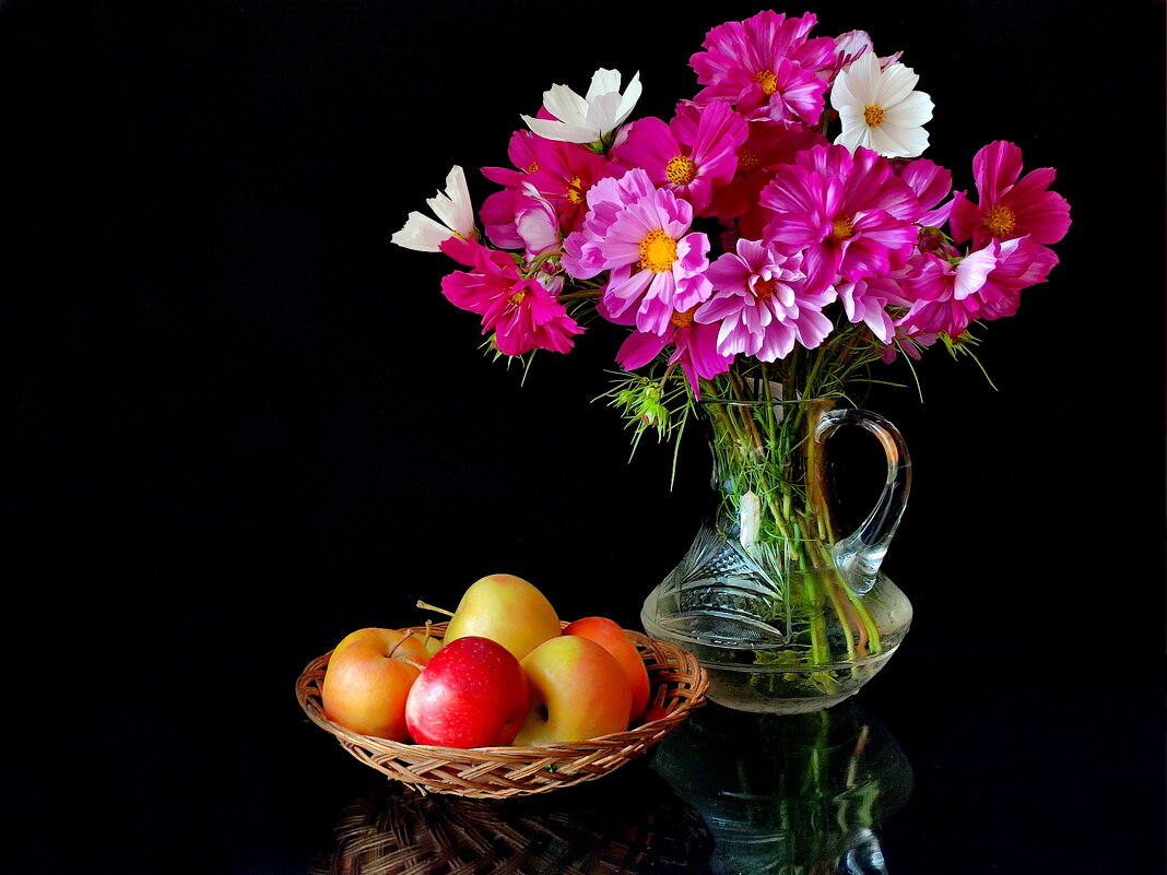 Космеи букетик - Валентина Богатко 