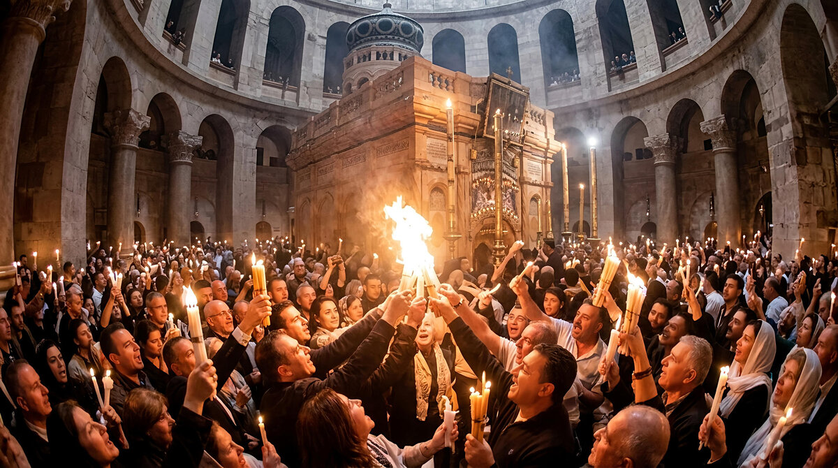 Благодатный Огонь Иерусалима - Valentin Bondarenko