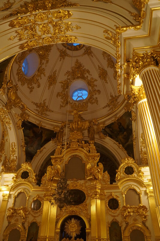 Большая церковь Зимнего дворца / рококо / 1753 -1762 - zavitok *