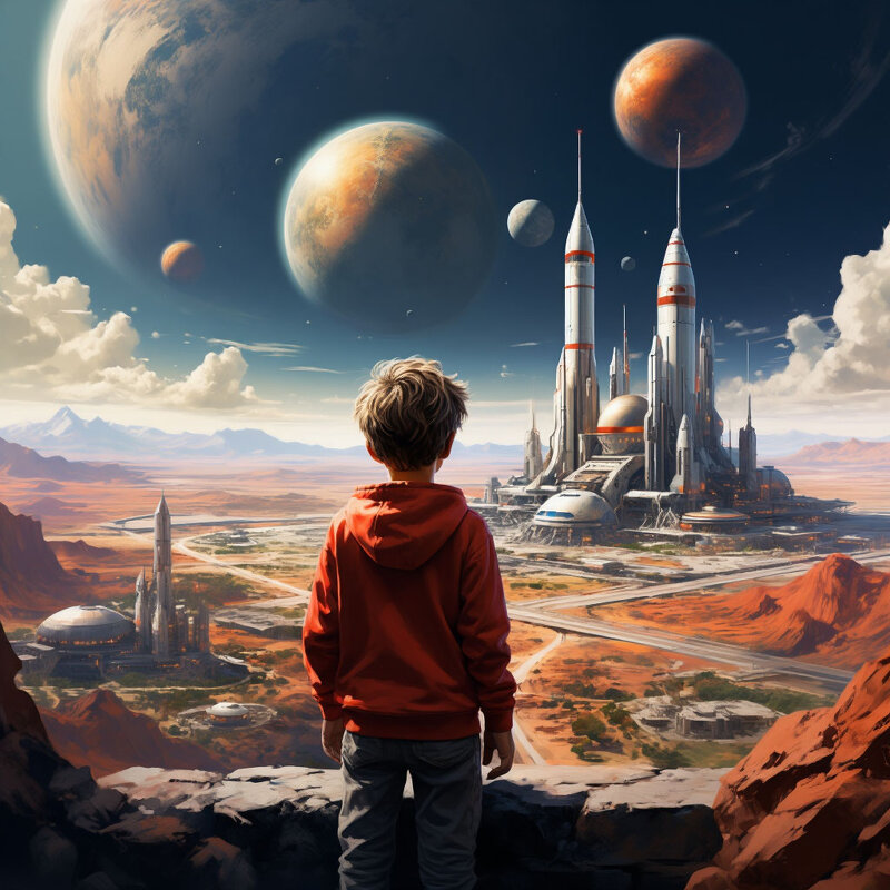 Мечты мальчика. - Михаил Елочкин