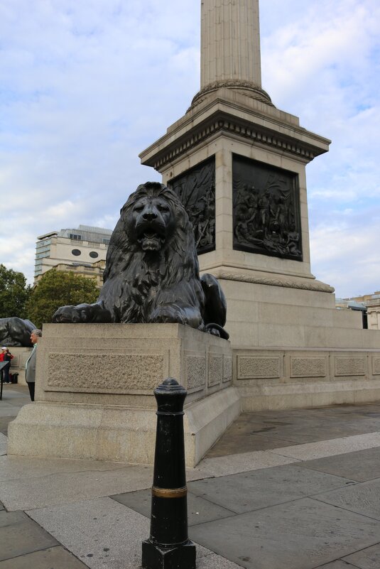 Колонна Нельсона на Трафальгарской площади - Ольга Колонна Нельсона на Трафальгарской площади - Ольга