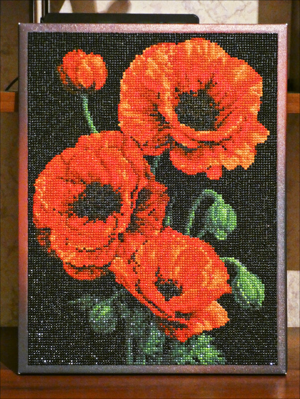 Мозаика "Маки" - Валентина *