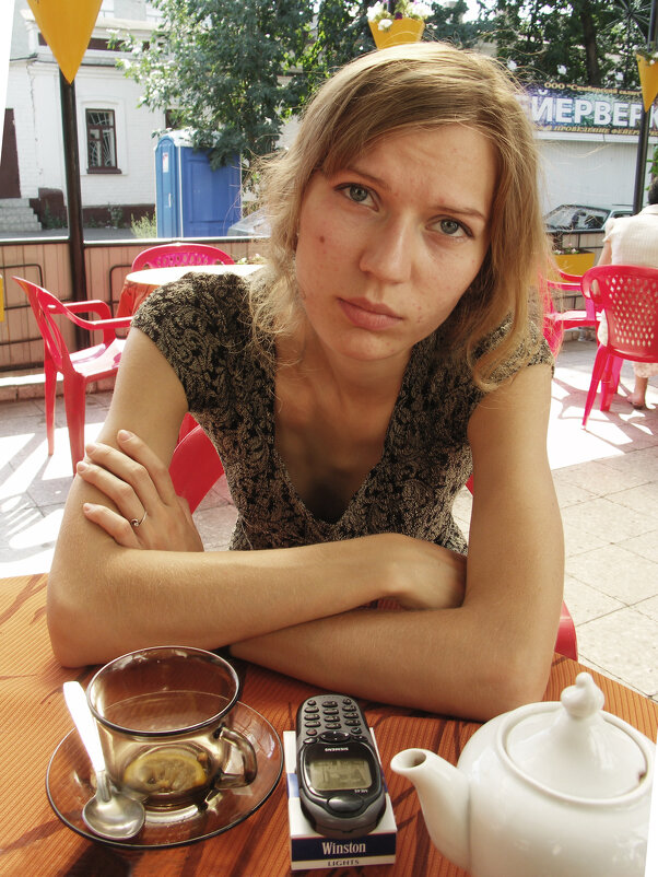 В летнем кафе - СЮ 