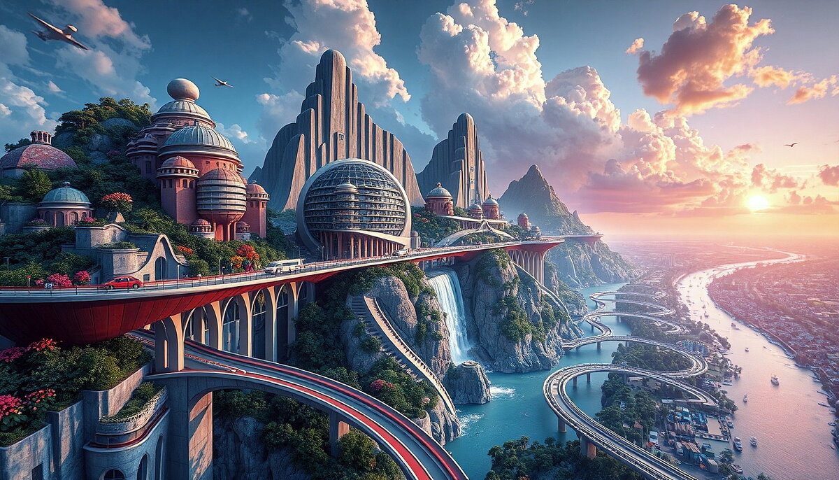 Проект. «Конец 21 века. Новые города ближайшего будущего» (55) - Игорь Питерский