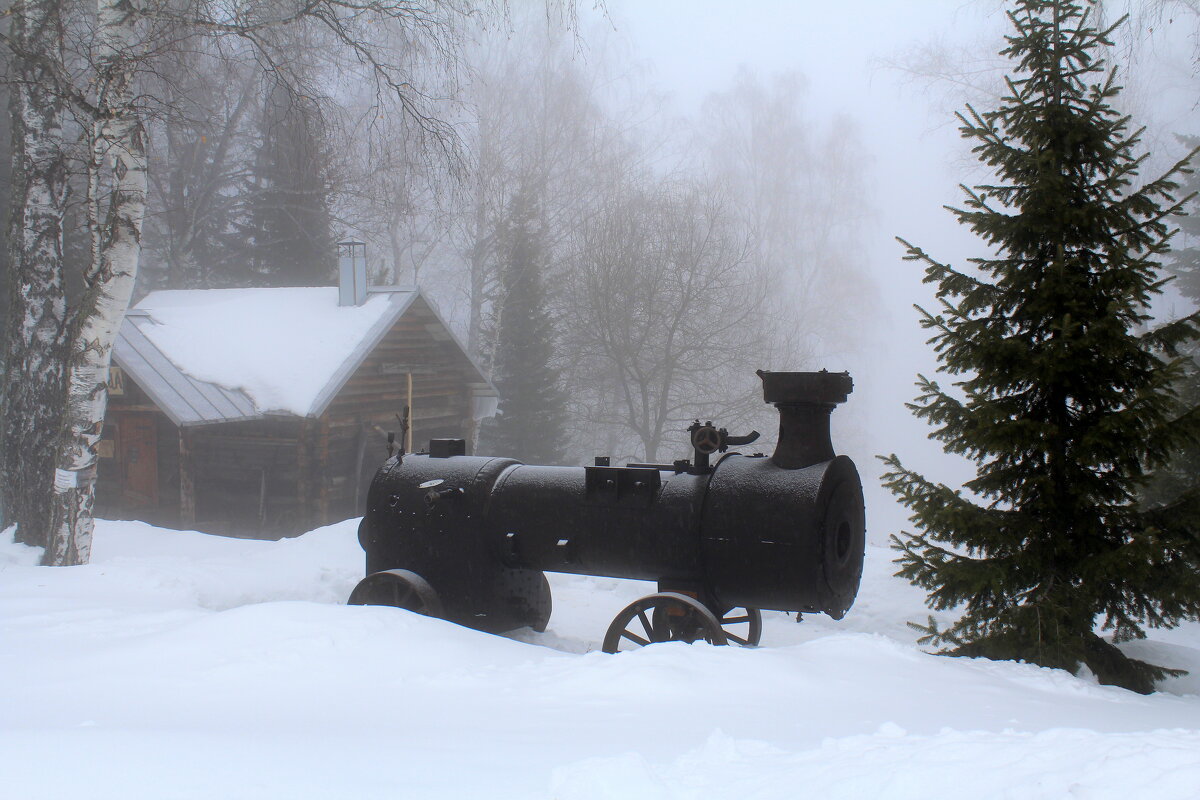 Локомобиль - паровая машина - Татьяна Лютаева