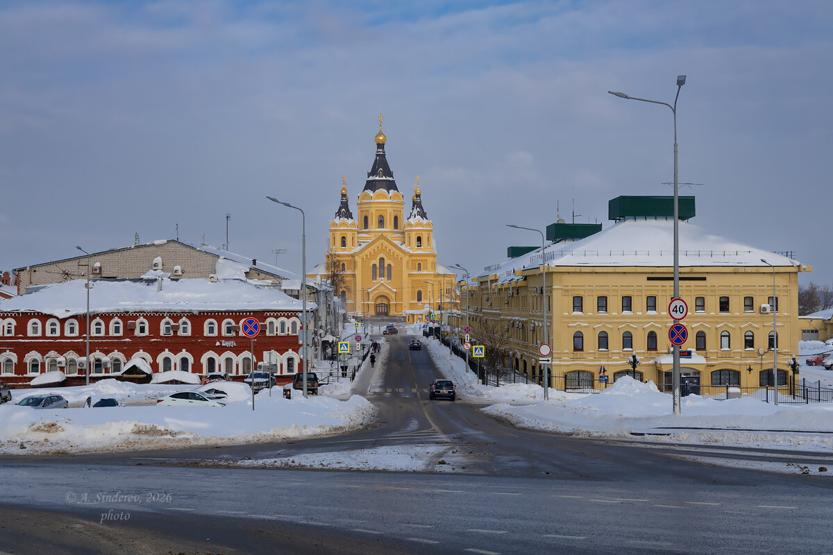 По дороге к собору Александра Невского - Александр Синдерёв