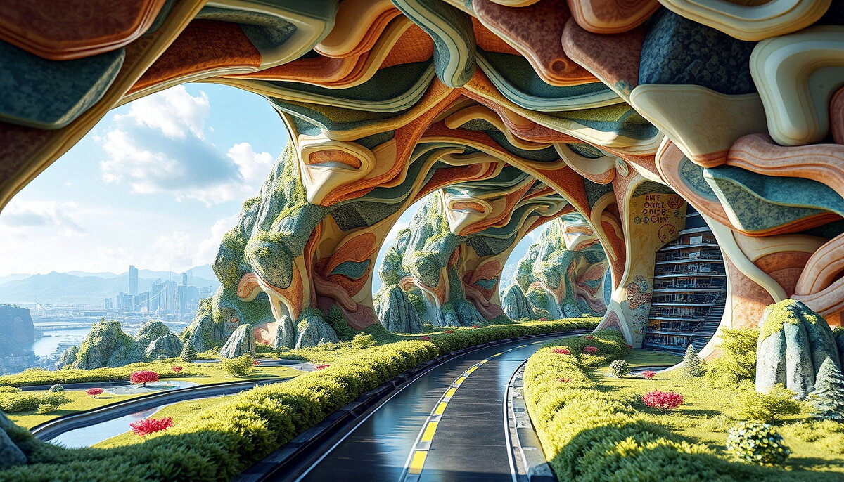 Проект-2. "Фантастическая и красочная инфраструктура к концу 21 века."(5) - Игорь Питерский Проект-2. "Фантастическая и красочная инфраструктура к концу 21 века."(5) - Игорь Питерский