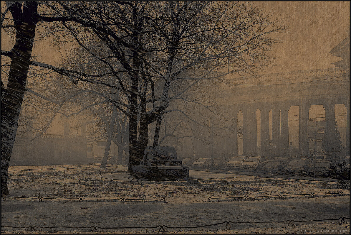 My magic Petersburg_02872_Воронихинский сквер - Станислав Лебединский My magic Petersburg_02872_Воронихинский сквер - Станислав Лебединский