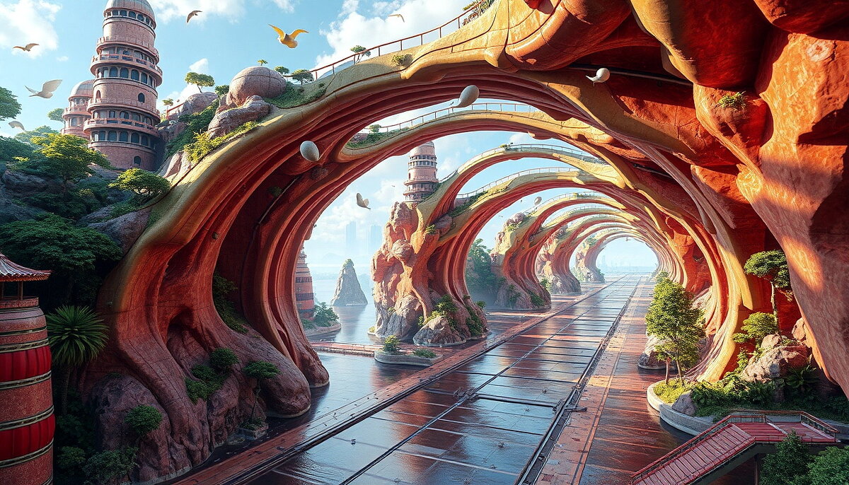 Проект-2. "Фантастическая и красочная инфраструктура к концу 21 века."(8) - Игорь Питерский Проект-2. "Фантастическая и красочная инфраструктура к концу 21 века."(8) - Игорь Питерский