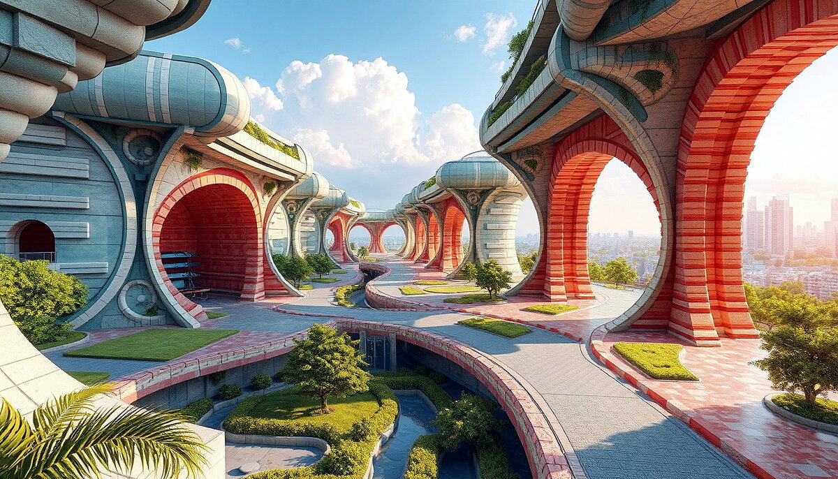 Проект-2. "Фантастическая и красочная инфраструктура к концу 21 века."(16) - Игорь Питерский