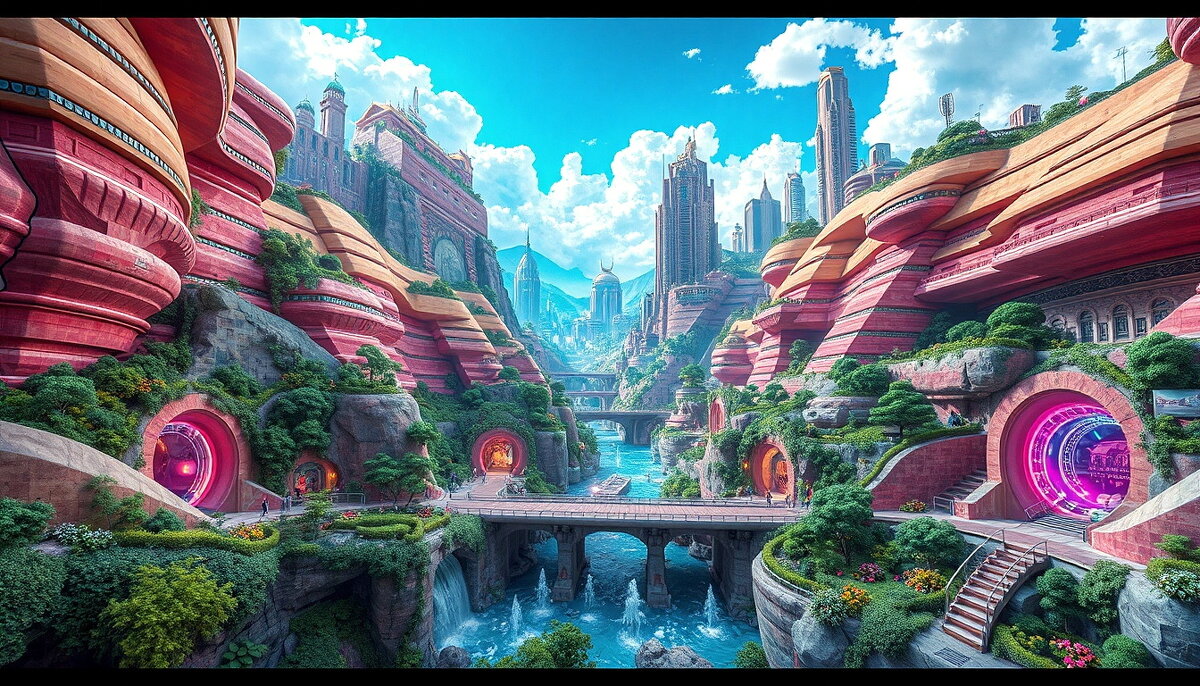 Проект-2. "Фантастическая и красочная инфраструктура к концу 21 века."(19) - Игорь Питерский