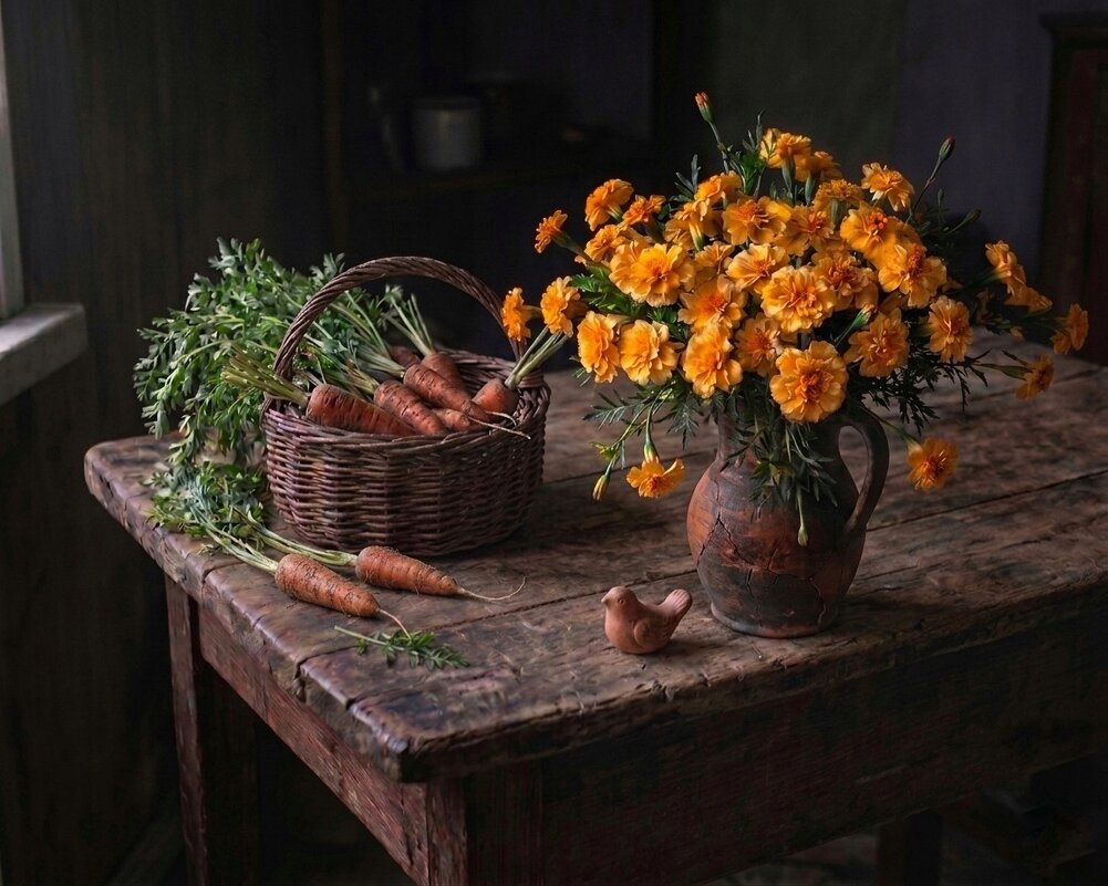 Осень на старом столе - Lena )