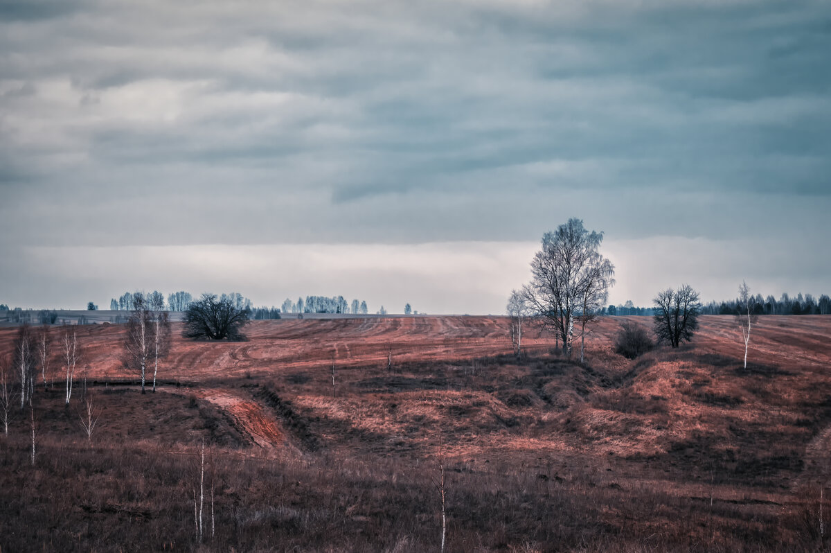 Осенний пейзаж - Олег Подлесных