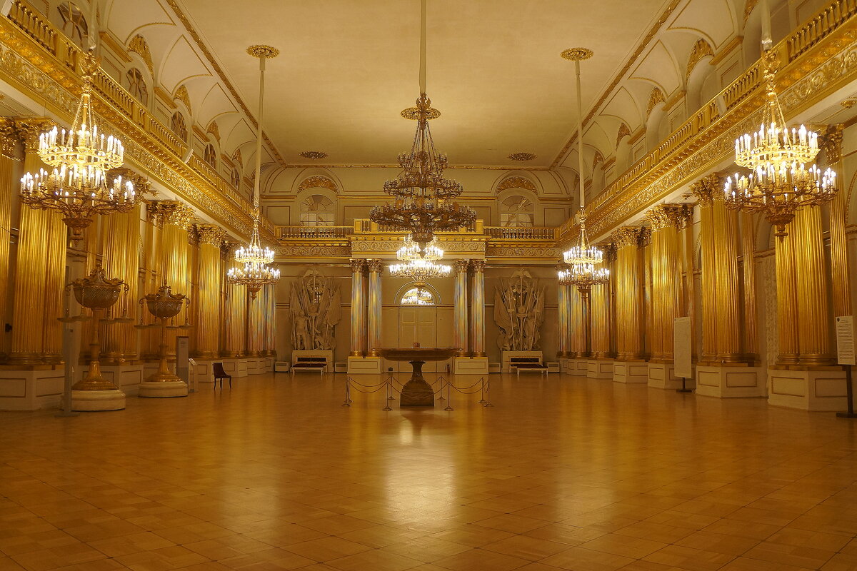 Гербовый зал Зимнего дворца / арх. В.П. Стасов / 1838-1839 гг. - zavitok *