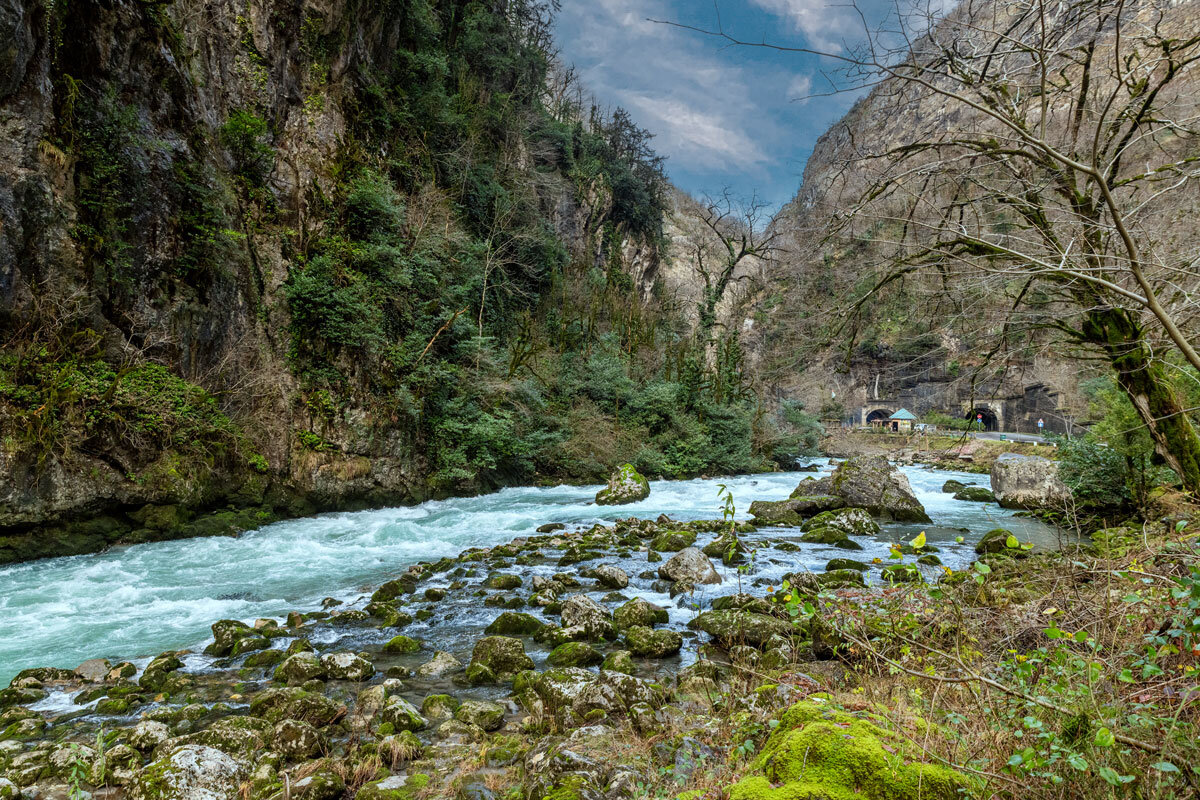 Юпшарский каньон. Абхазия. - Дина Евсеева