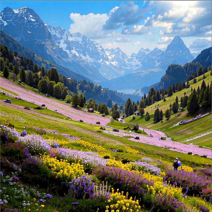 весна в горах. - Mila 