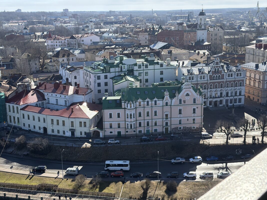 Выборг со смотровой площадки Башни Святого Олофа - Ирэн 