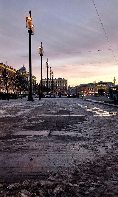 Сенная площадь. Закат - Наталья Герасимова