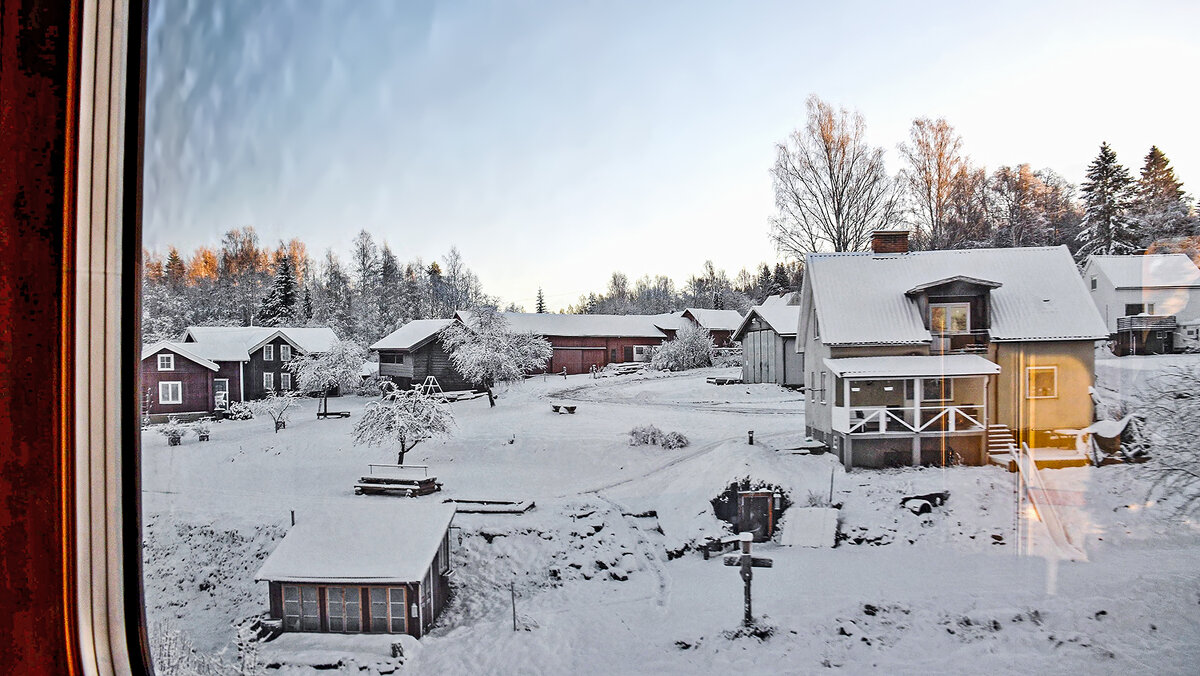 Апрельский снег за окном вагона - Alexandеr P