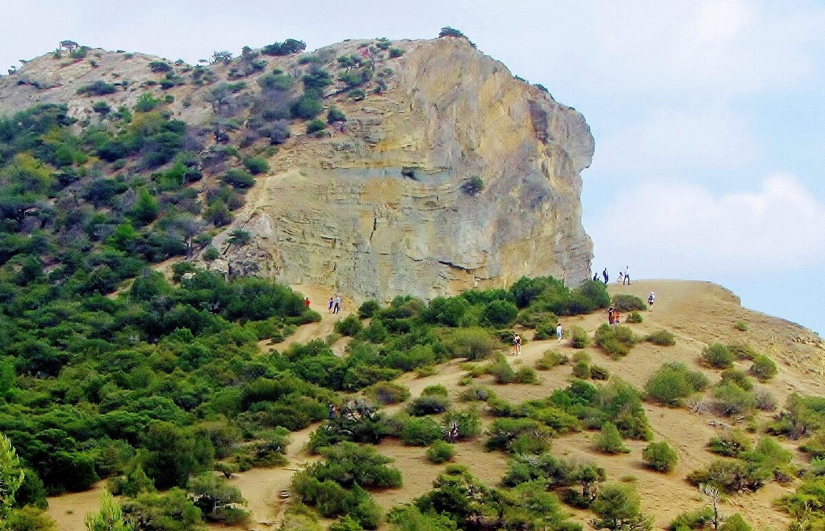 ... на сколах горы Коба-Кая.. - galalog galalog