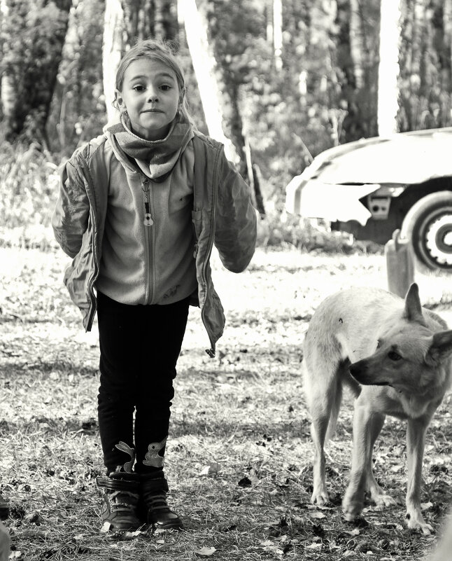 Настя в лесу - СЮ 