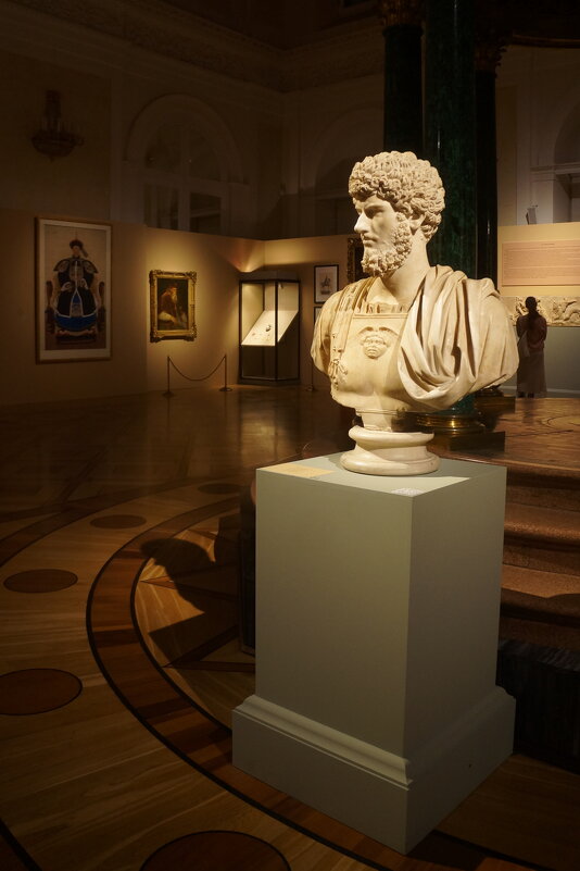 портрет Люция Вера / Рим / мрамор / 161-169 гг. - zavitok *