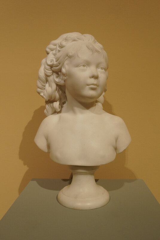 Жан-Антуан Гудон / мастерская / портрет Сабины, дочери скульптора / конец XVII - начало XIX вв. - zavitok *