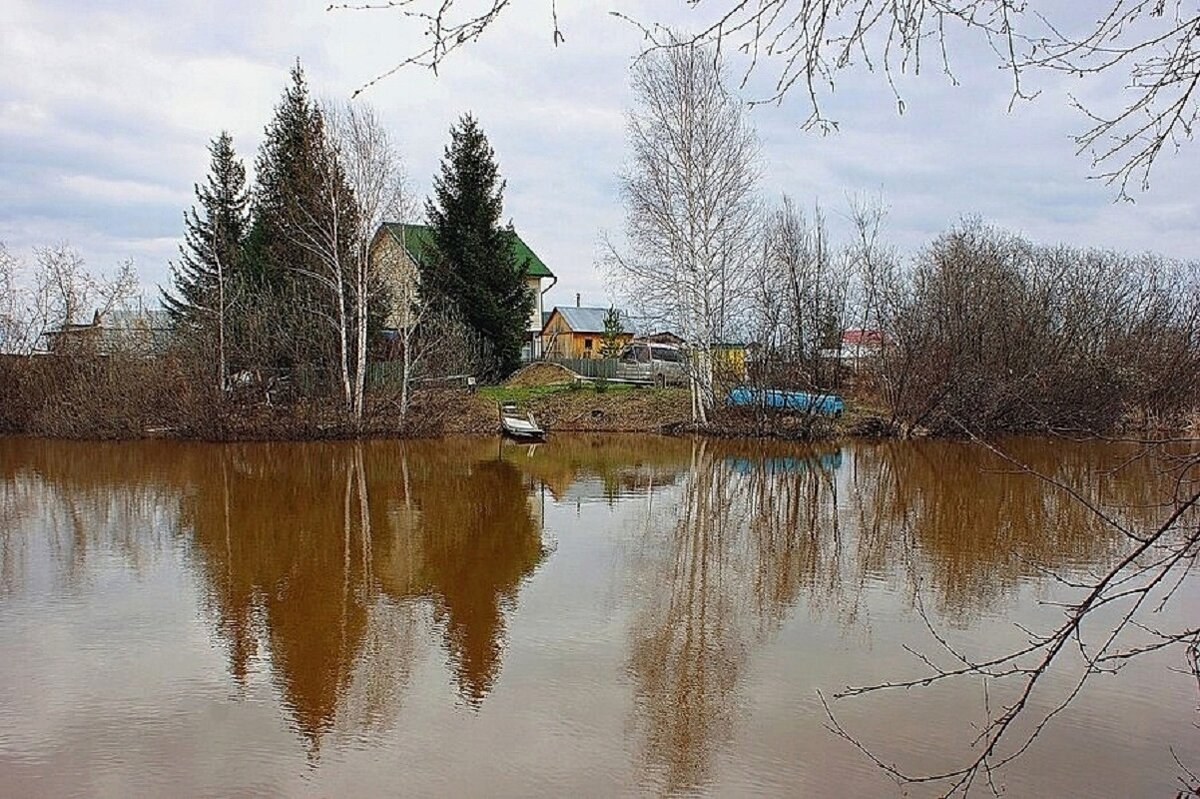 Весенний день на даче - Галина Нестратова
