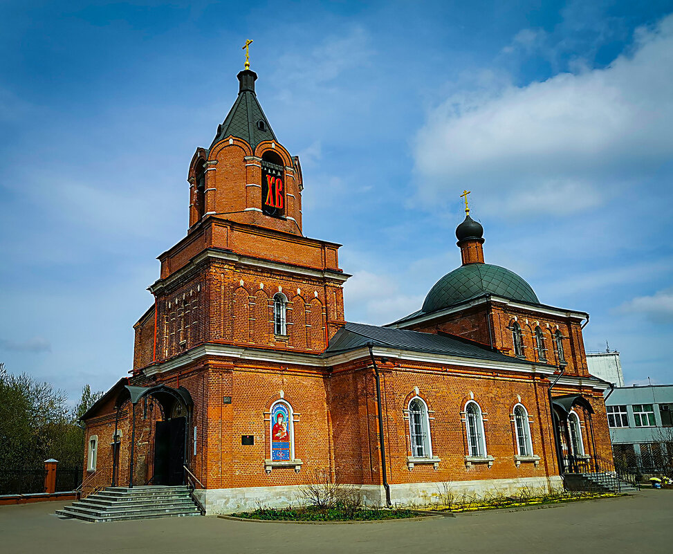ХРАМ ПРЕПОДОБНОГО СЕРГИЯ РАДОНЕЖСКОГО В БУСИНОВЕ. - Александр Дмитриев