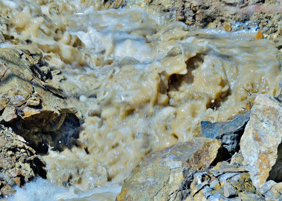 Абстракция из текущей воды. - Владимир Мигонькин