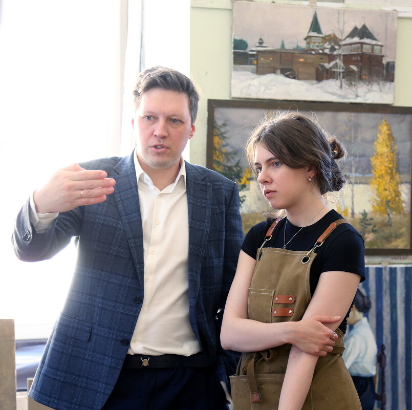 День Открытых Дверей в Академии Живописи Глазунова 25 апреля - Михаил Бибичков