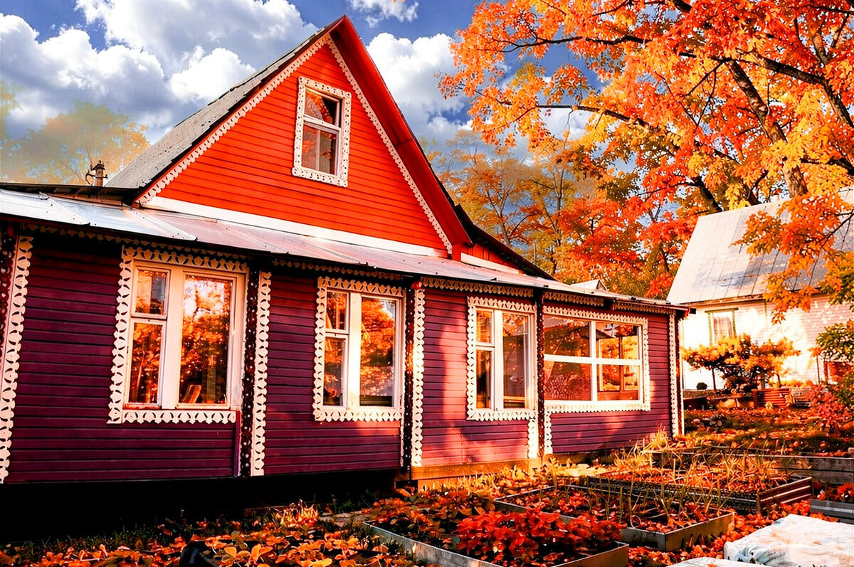 Осенняя акварель - Александр Силинский