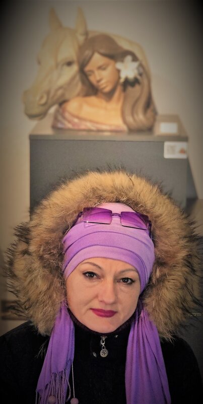 На  выставке фарфора - Лана 