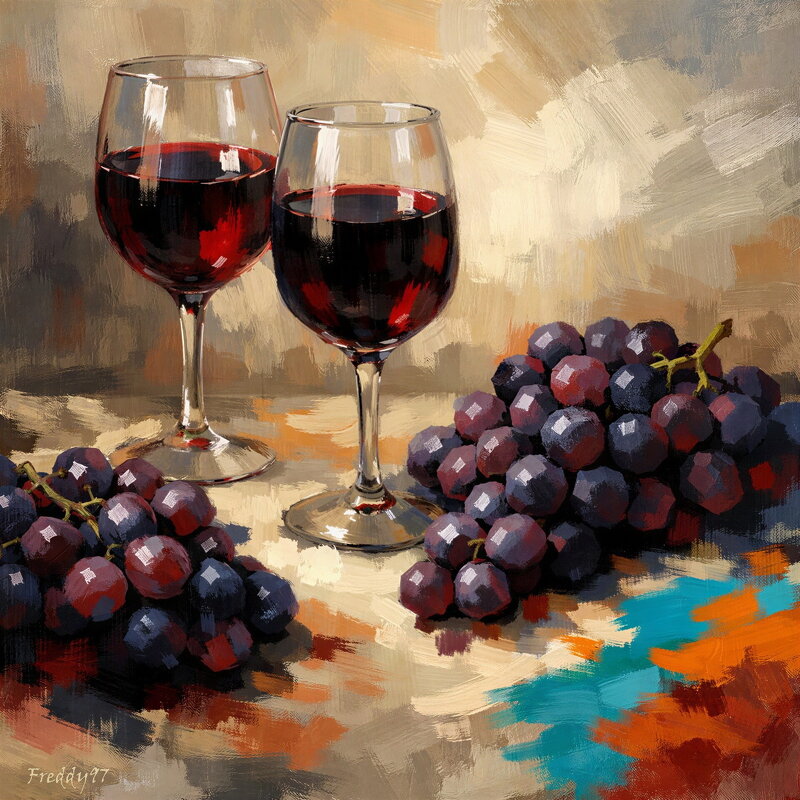 По бокалу вина... - Freddy 97