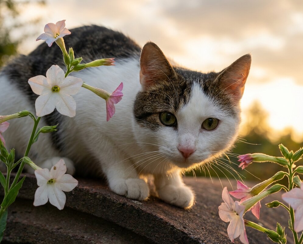 Кот Мартин - Лилия 