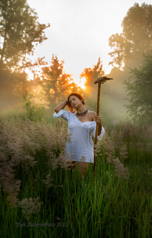 в деревенских мотивах - Юрий Сидоров