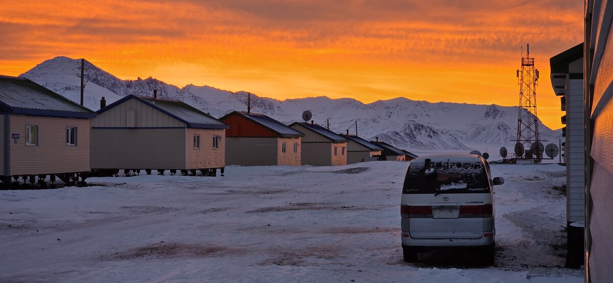 Закат Крайнего севера. Чукотка. - Татьяна Чаброва